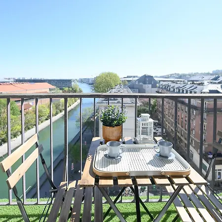 Canal View Apartmán Pantin
